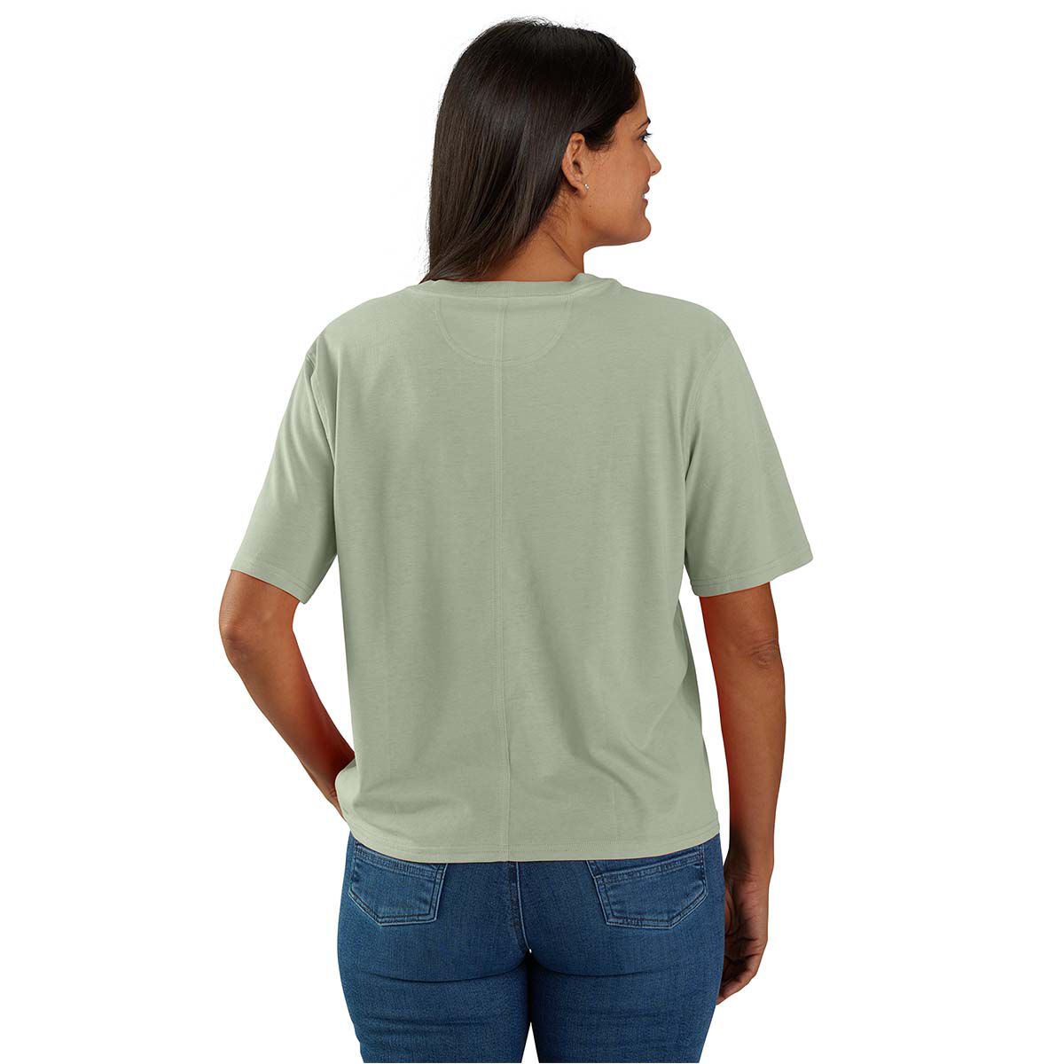 Carhartt Women's Tencel Fiber Series Short-Sleeve Pocket T-Shirt