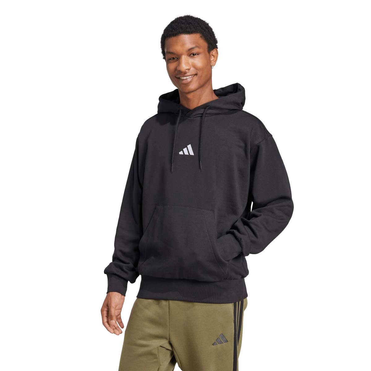 adidas Men's Essentials Feelcozy Fleece Hoodie