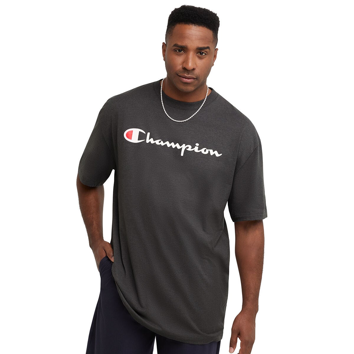 Champion Men's Big&Tall Classic Graphic Tee