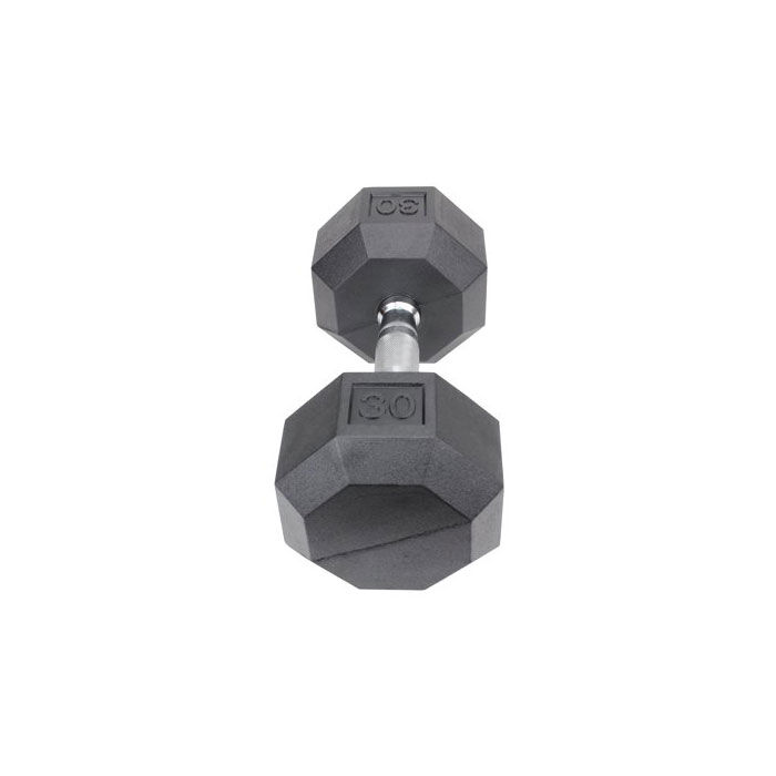 Xprt Fitness 30lb Rubber Hex DB