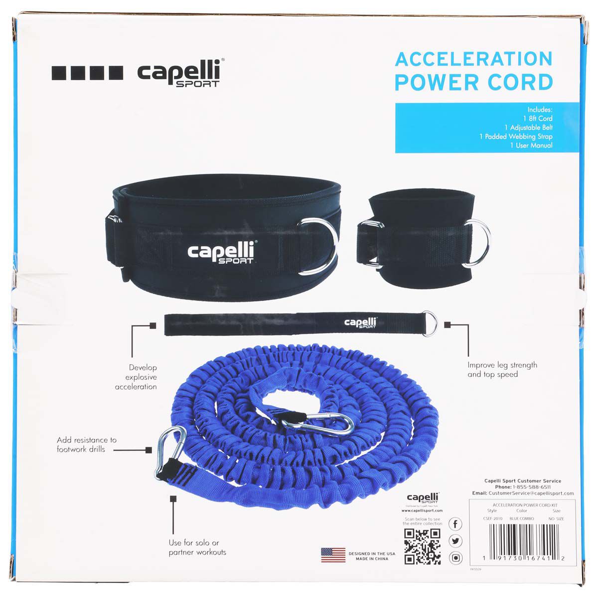 Capelli Sport Acceleration Power Cord