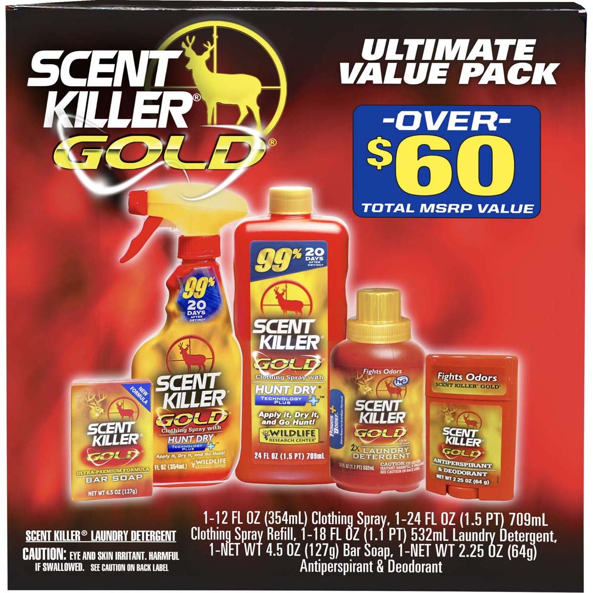 Wildlife Research Scent Killer Gold Kit