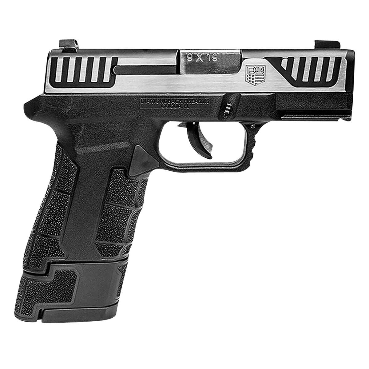 Diamondback 9MM SUBCMP 17/12R 2TN/BLK Pistol