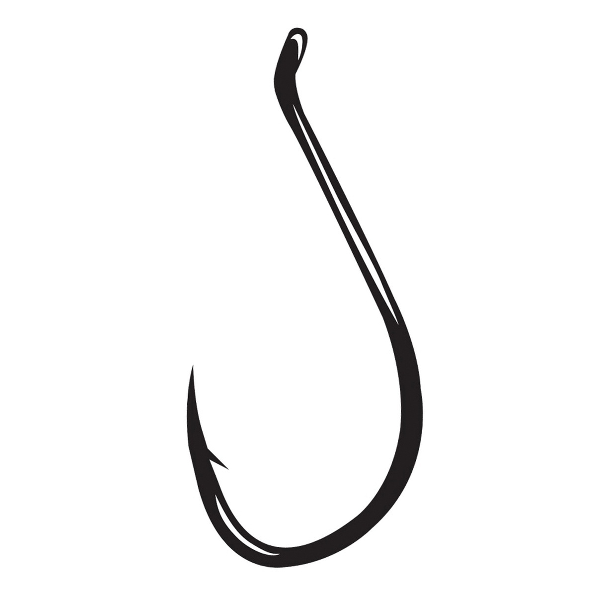 Gamakatsu Octopus Hook HCS Nickel Silver Black