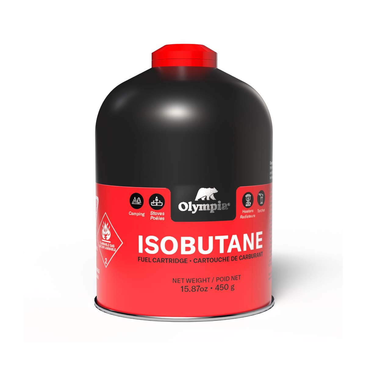 Olympia 450g Iso Butane Canister