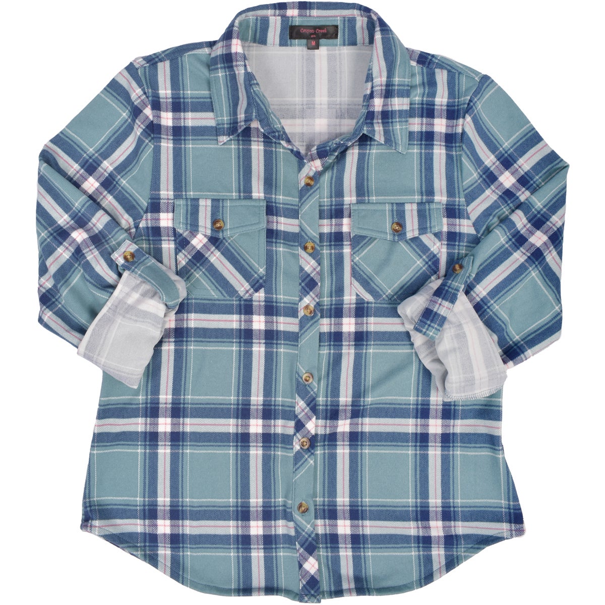 Canyon Creek Women's Knit Plaid Shirt