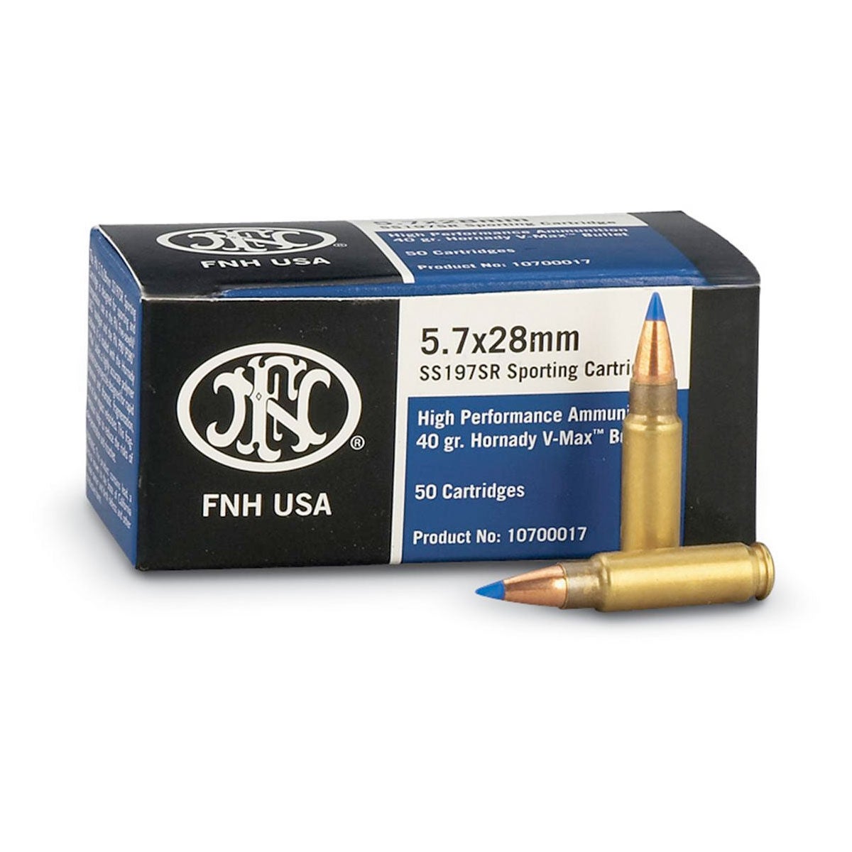 Fn 5.7x28 40 Grain V-Max Ammunition