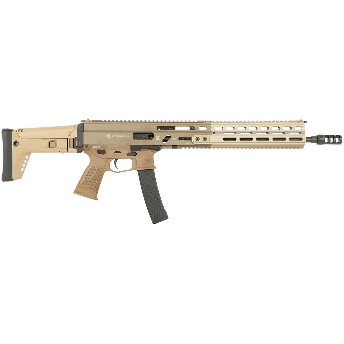 Grand Power STRIBOG SP9A3 9M ENHC FDE Tactical Centerfire Rifle