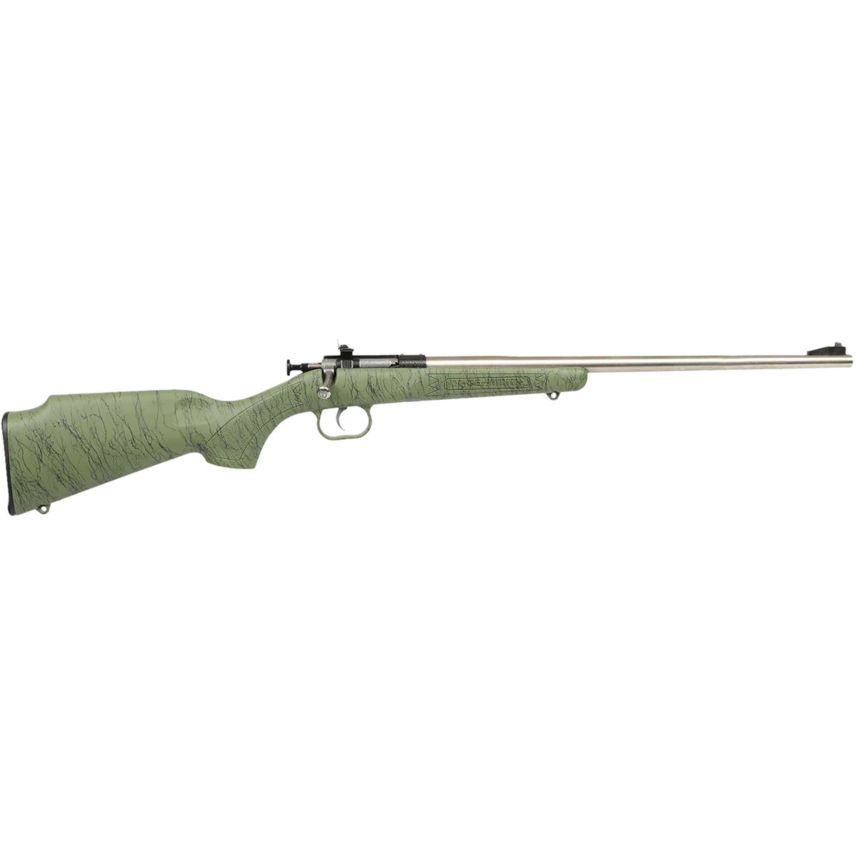 Crickett 22LR S/S EZLDR GRNBLK WEB Rimfire Rifle