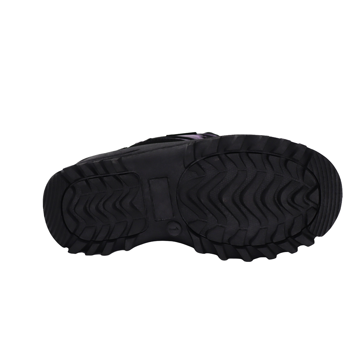 Tamarack Girls' Blizzard Black and Purple Winter Boots
