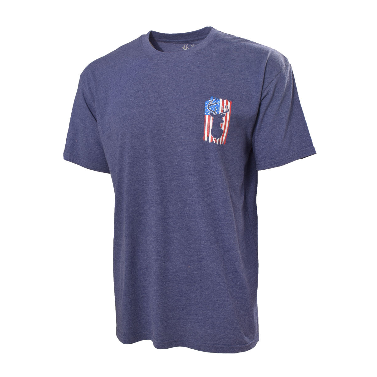 Staghorn River Men's Deer Flag Short Sleeve Tee