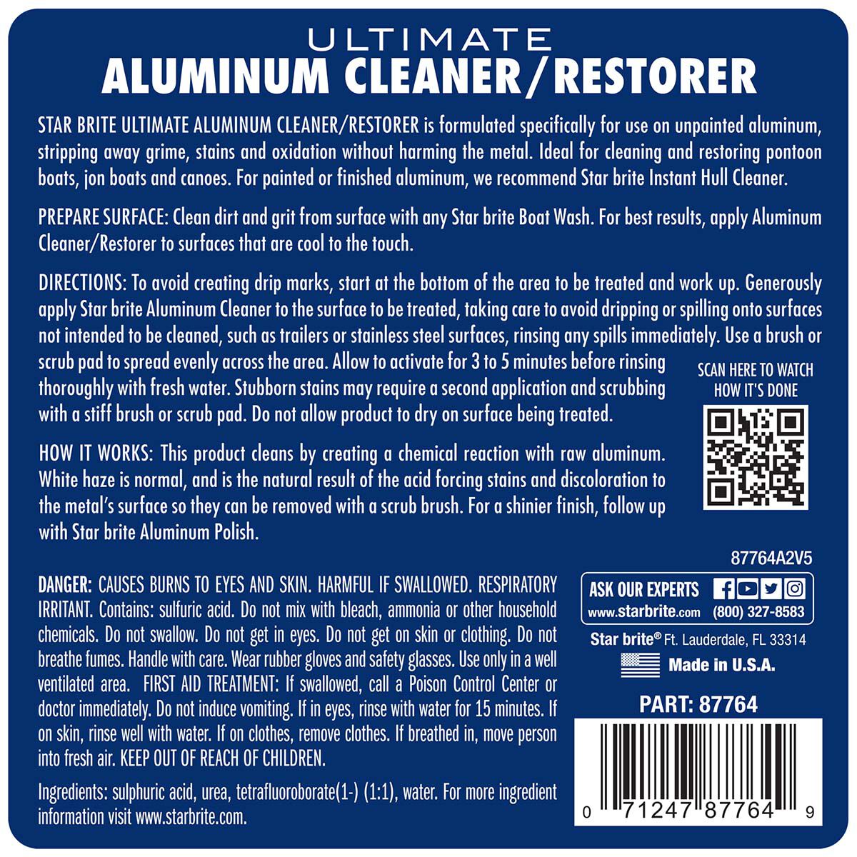 Starbrite Ultimate Aluminum Cleaner