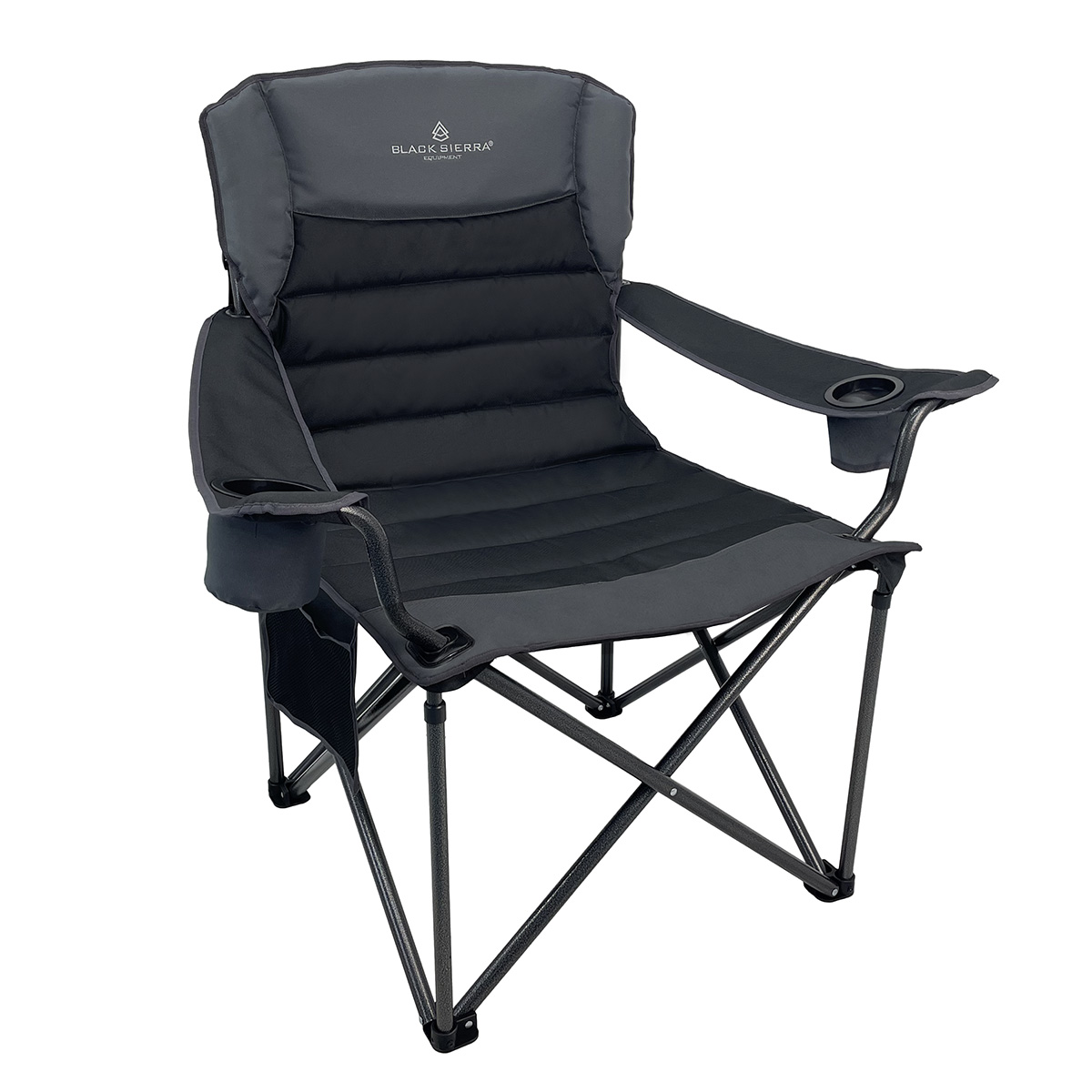 Black Sierra Silverback XL Padded Chair