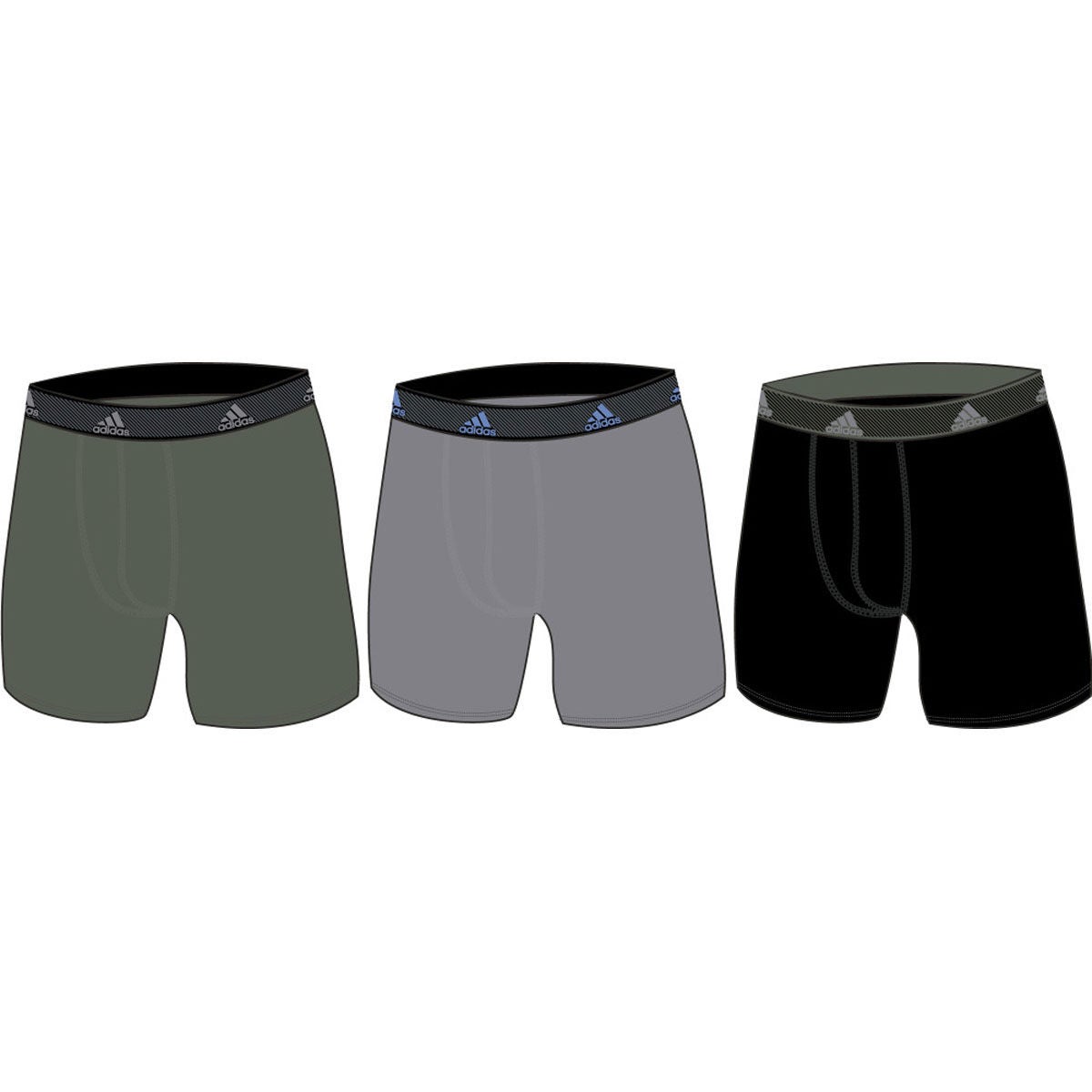 adidas M PRF 3-PACK BOXER BRIEF