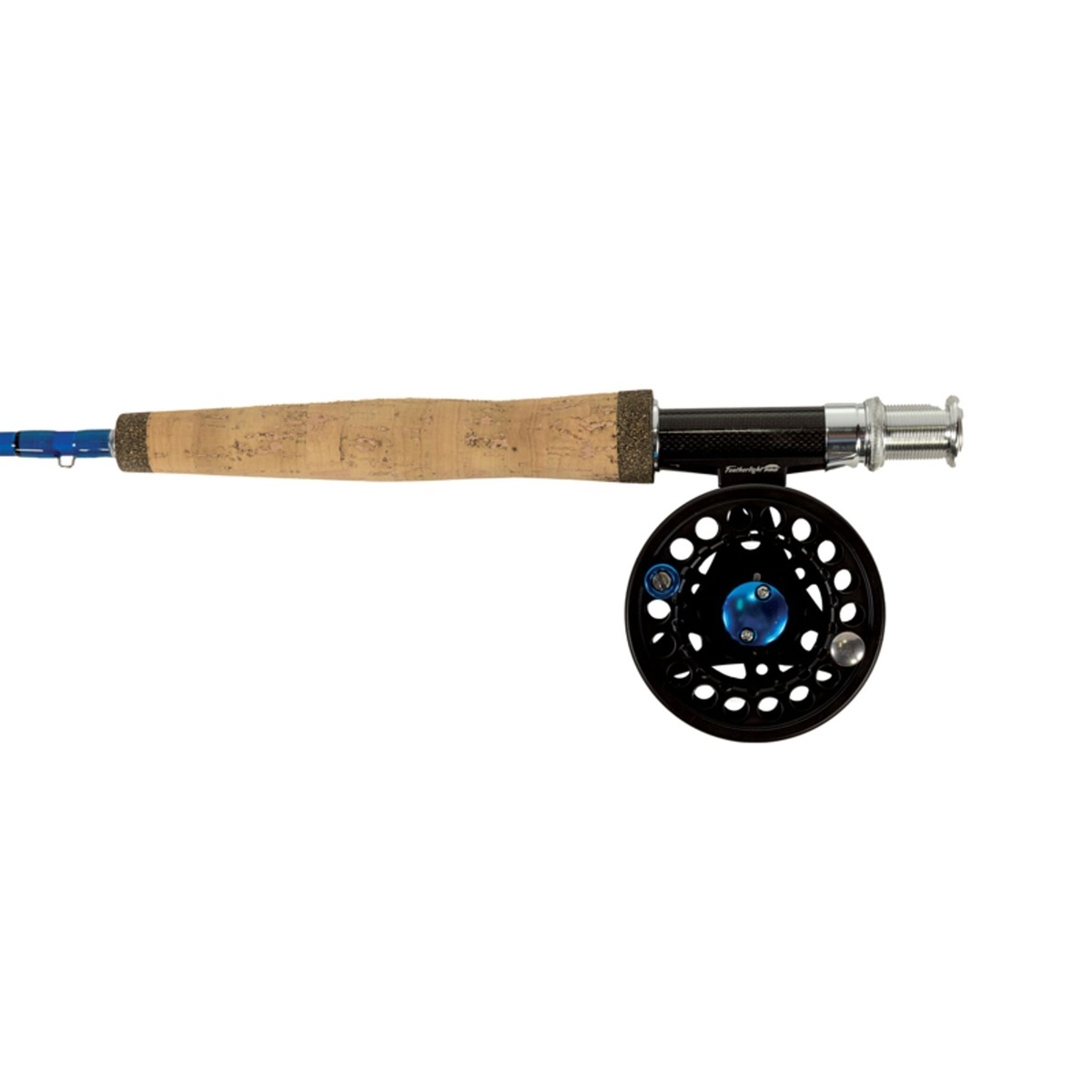 best reel matcg for the eagle featherlight fly rod Pro 8'6'' ML 2 pc/Spin Combo BLK/BLUE : Sports & Outdoors slip grip and excellent durability in the rod holder Eagle Claw Featherlight Pro 8'