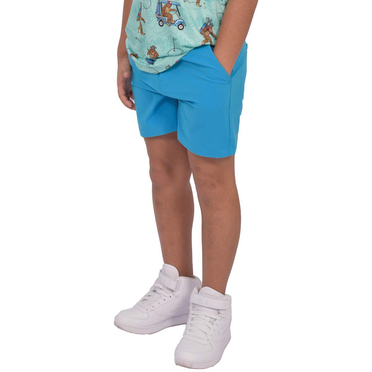 Aeroline Boys' Tech Chino Short
