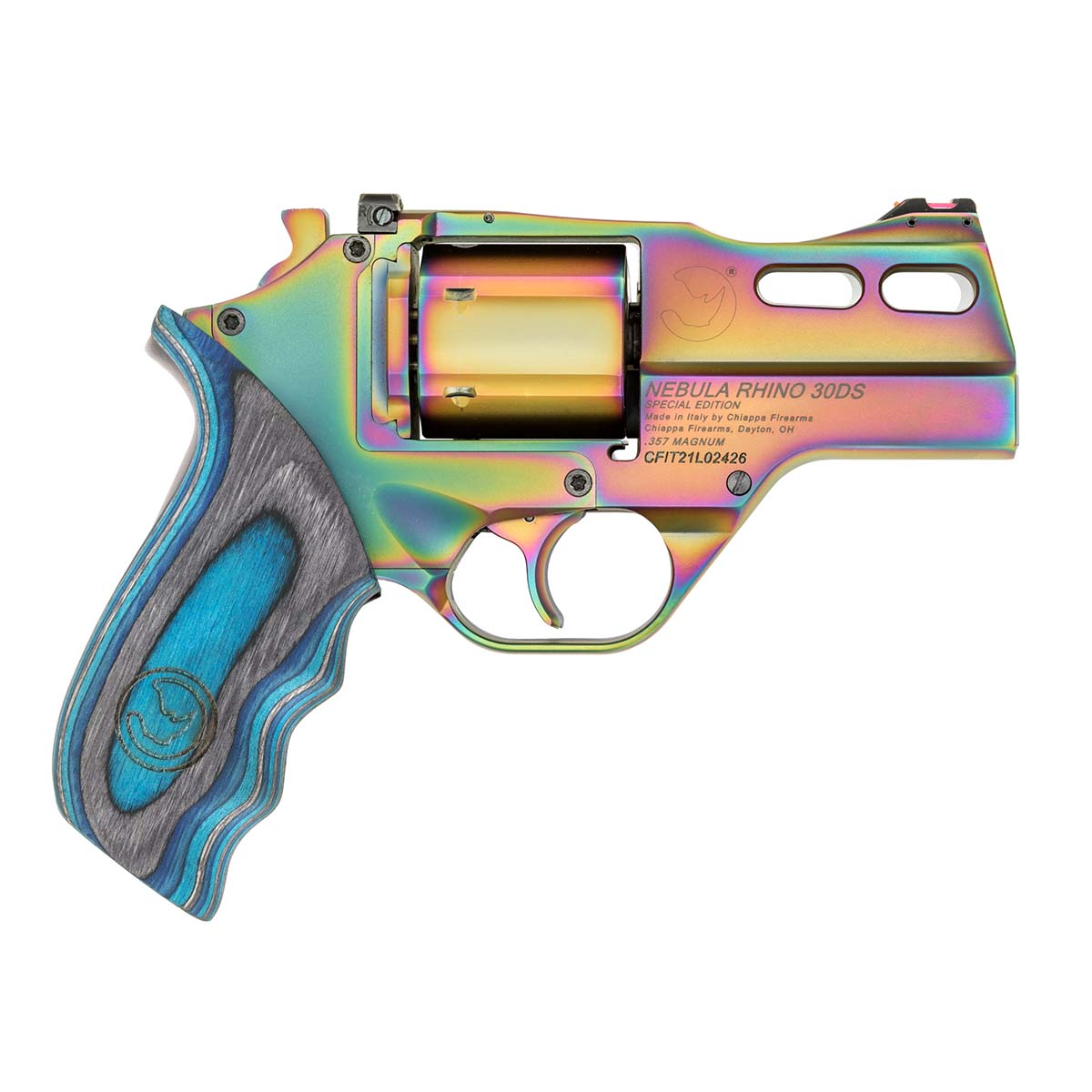 Chiappa RHINO 30DS 357 3" 6R Nebula Revolver