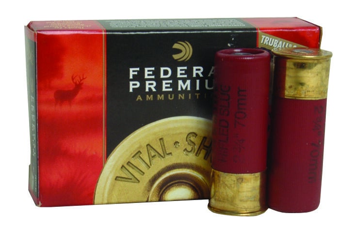 Federal Premium Vital-Shok 12 Gauge TruBall Hollow Point Rifled Slug Ammunition