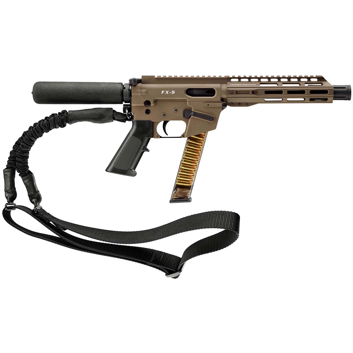 Freedom Ordnanc FX9P 9mm Luger 31+1 8" Handgun