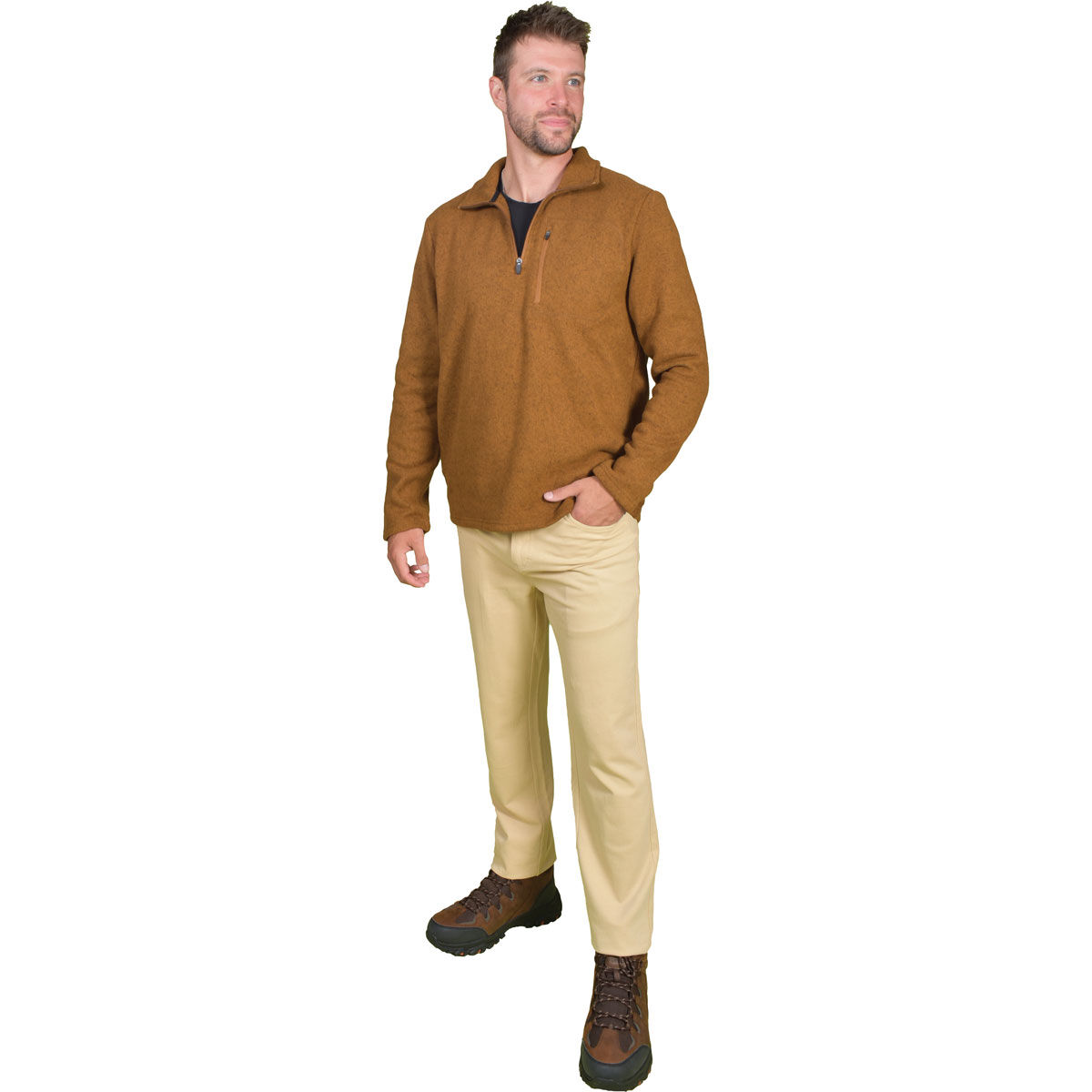 Canyon Creek Men's 1/4 Zip Sweater Fleece