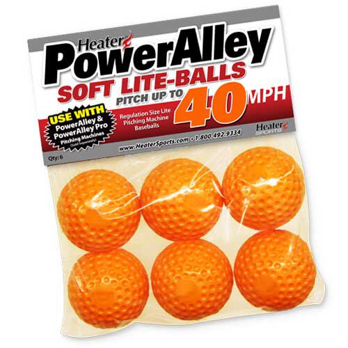 Heater Sports 6pk Lite Flight Balls