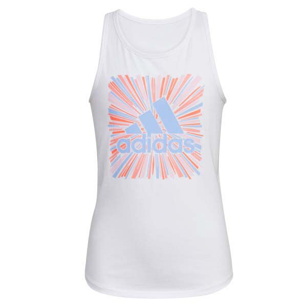 adidas Girls' Sleeveless Tie-Back Tank Top