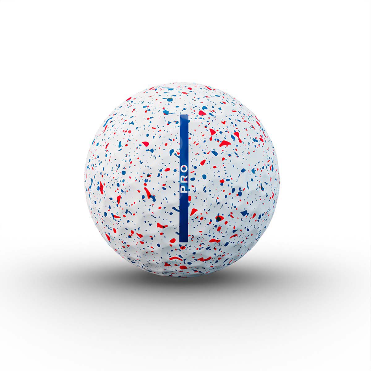 Vice Golf Vice Pro Blue/Red Drip 12 Pack Golf Balls