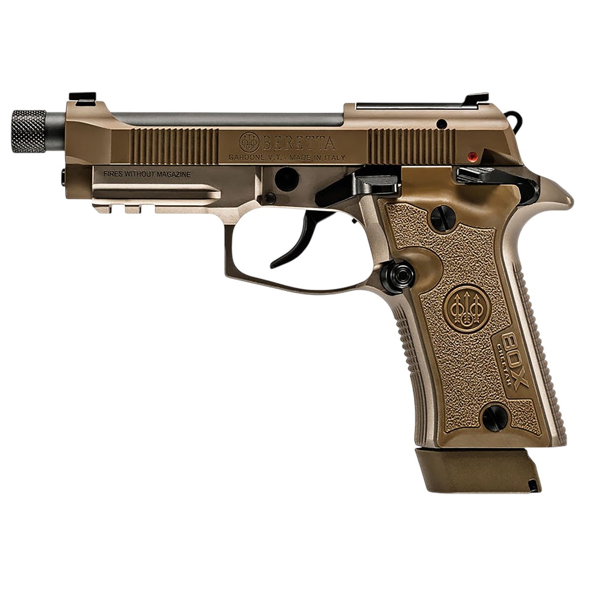 Beretta 80X CHEETAH380TACT DESERT Pistol
