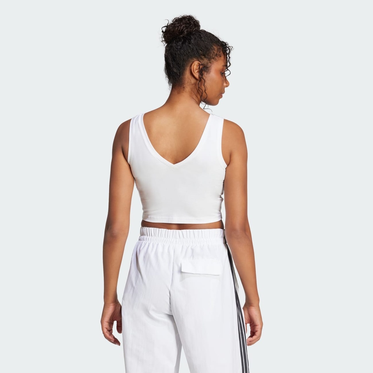 adidas Women's Essentials Small Logo Cotton Lifestyle Tank Top