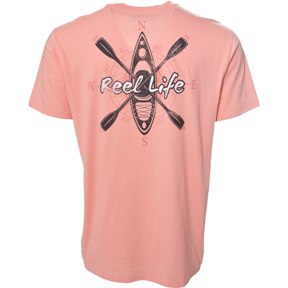 Reel Life Men's Wandering Kayaker Short Sleeve T-Shirt