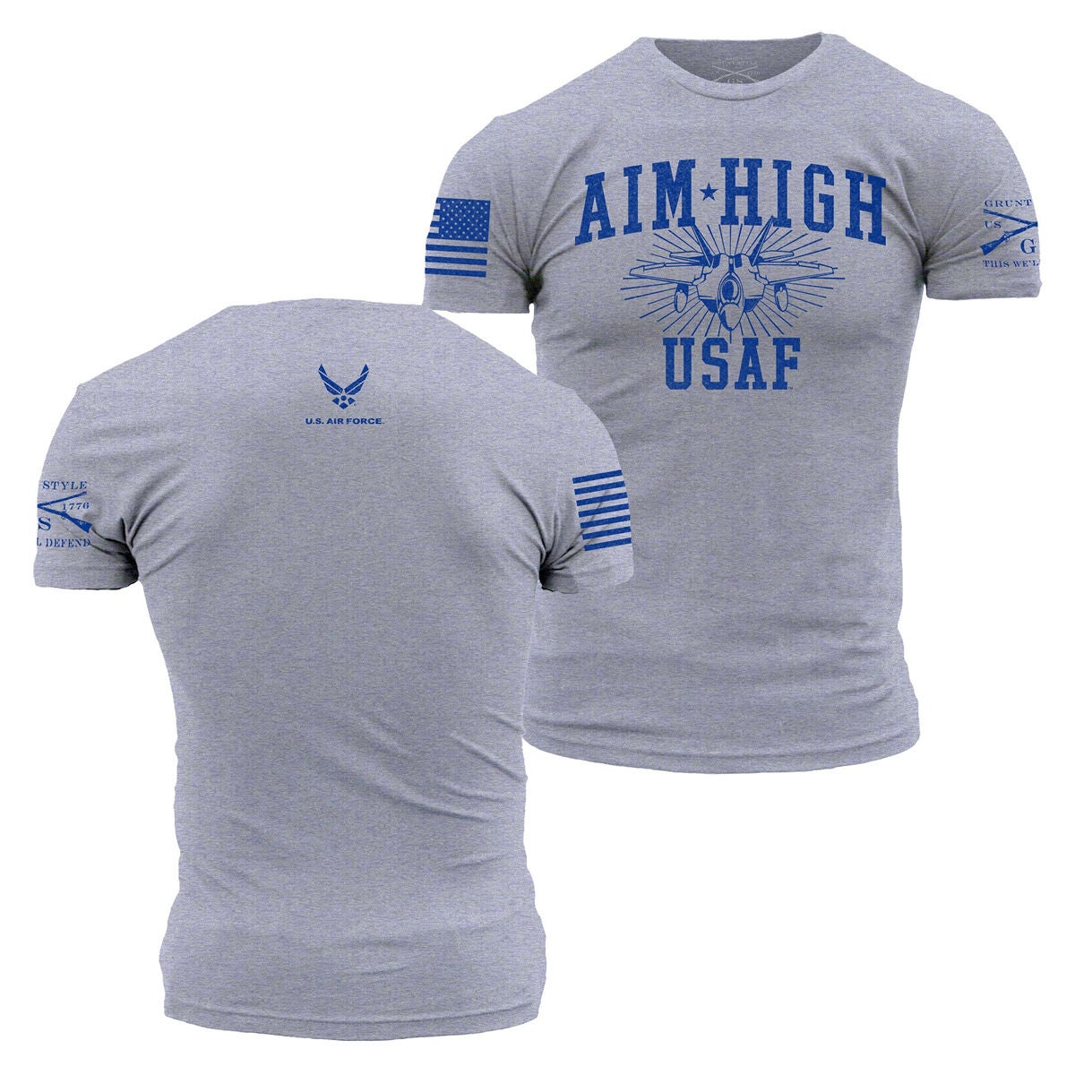 Grunt Style Men's USAF Aim High Tee