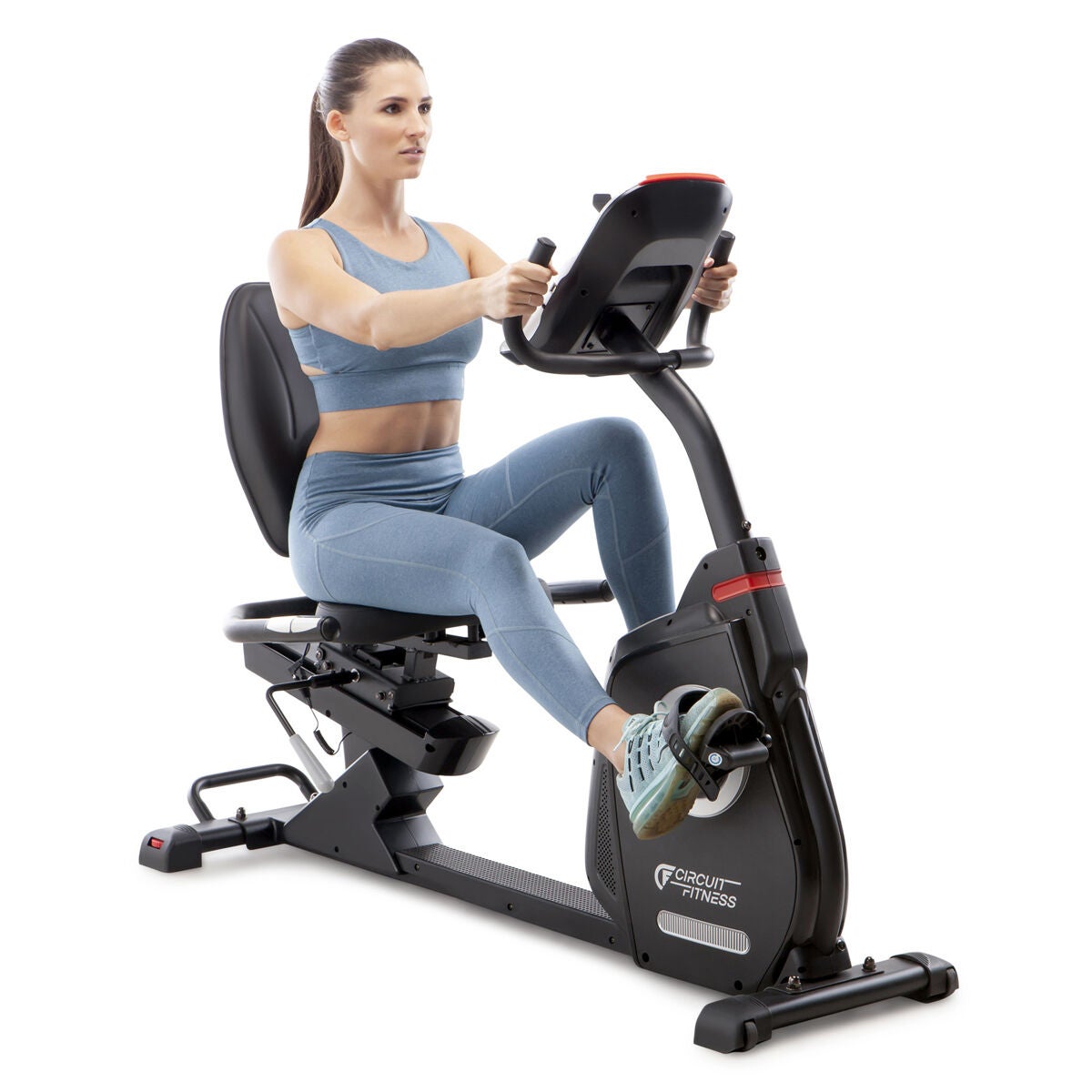 Circuit Fitness Magnetic Recumbent Exercise Bike