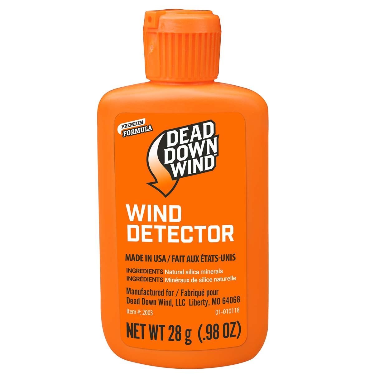 Dead Down Wind Wind Detector