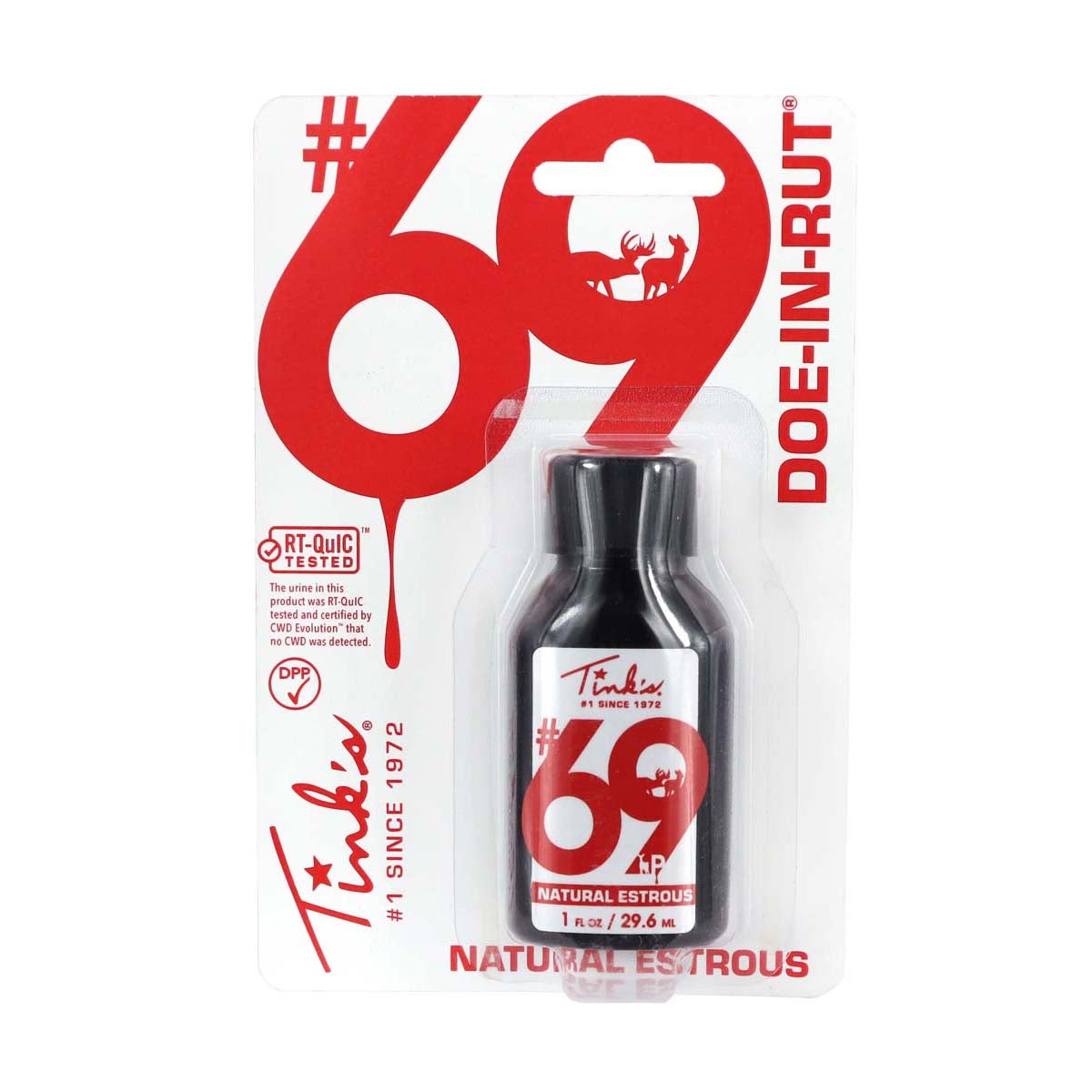Tinks #69 Doe In Rut Lure 1 Oz Scent