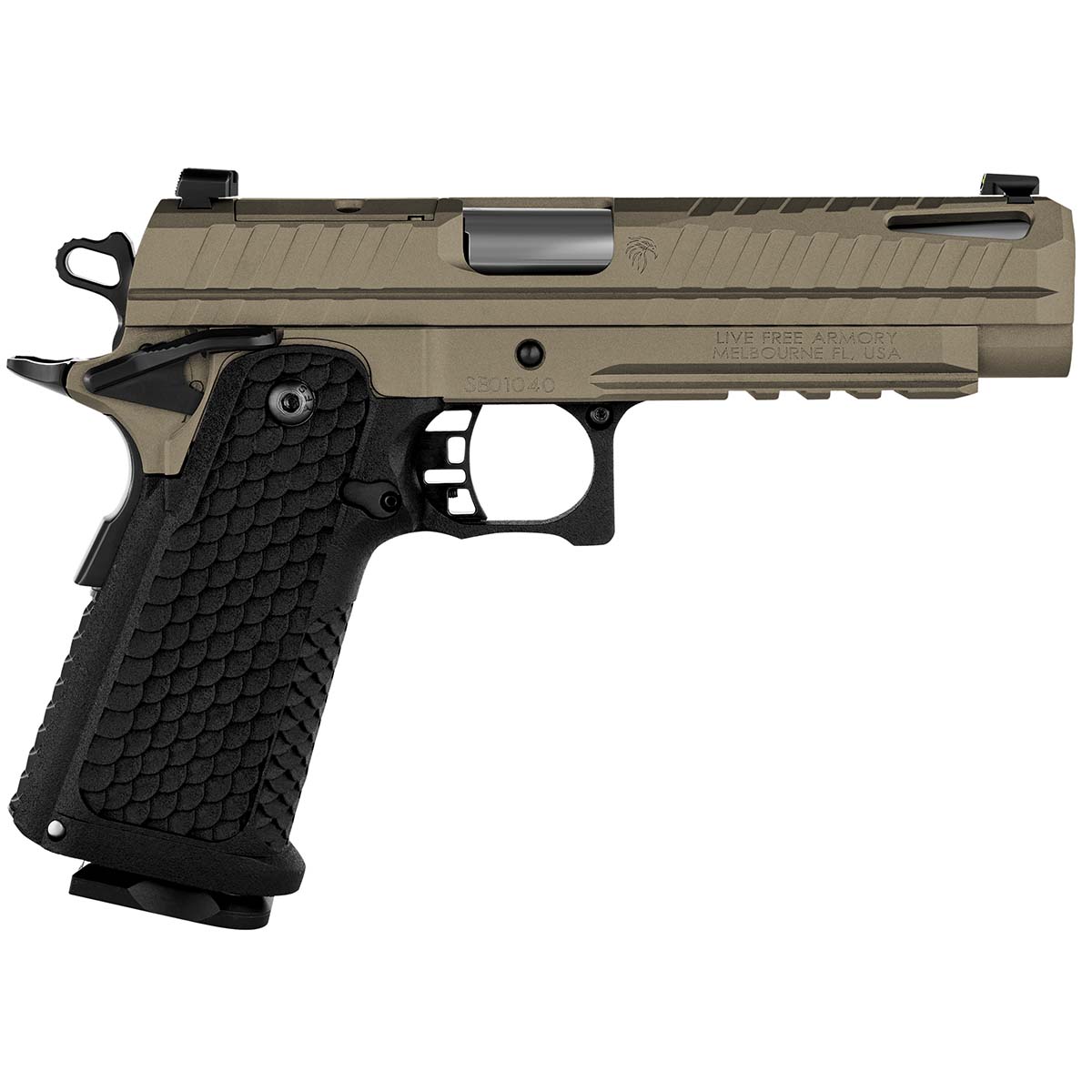 Live Free Armor Apollo 11 FS 9mm 4.9" Pistol