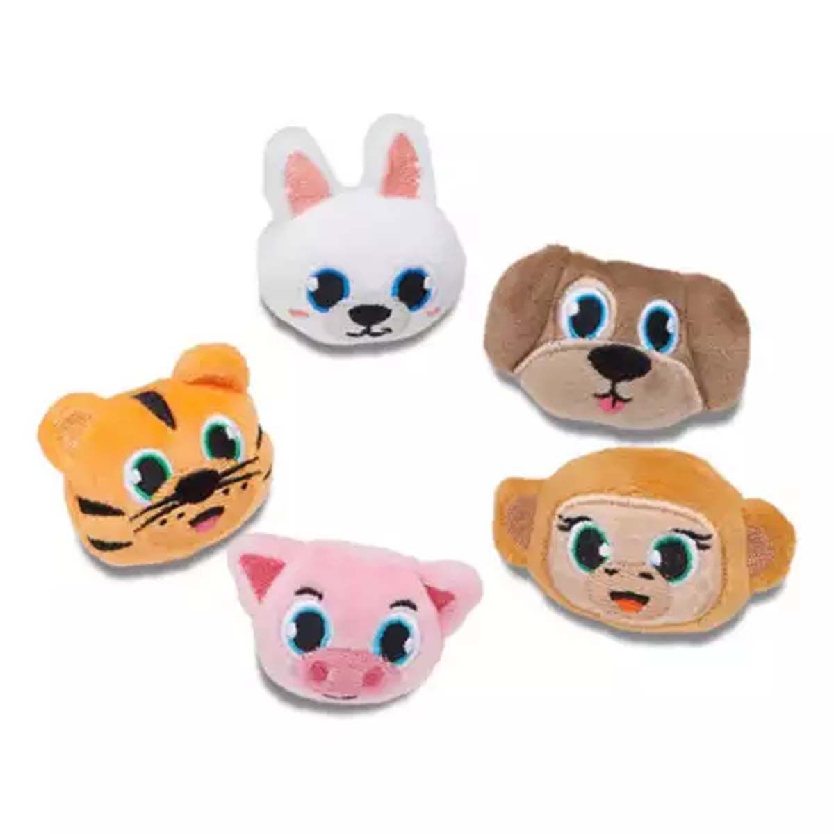 Jibbitz Fuzzy Animals - 5 Pack