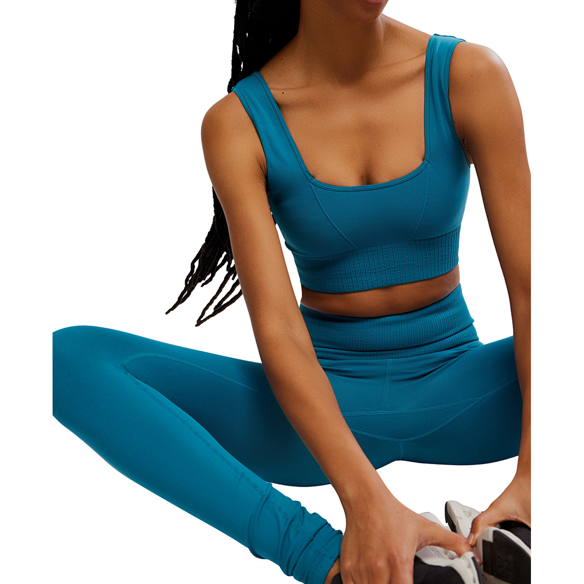 Fp Movement Women's Square Neck Good Karma Bra