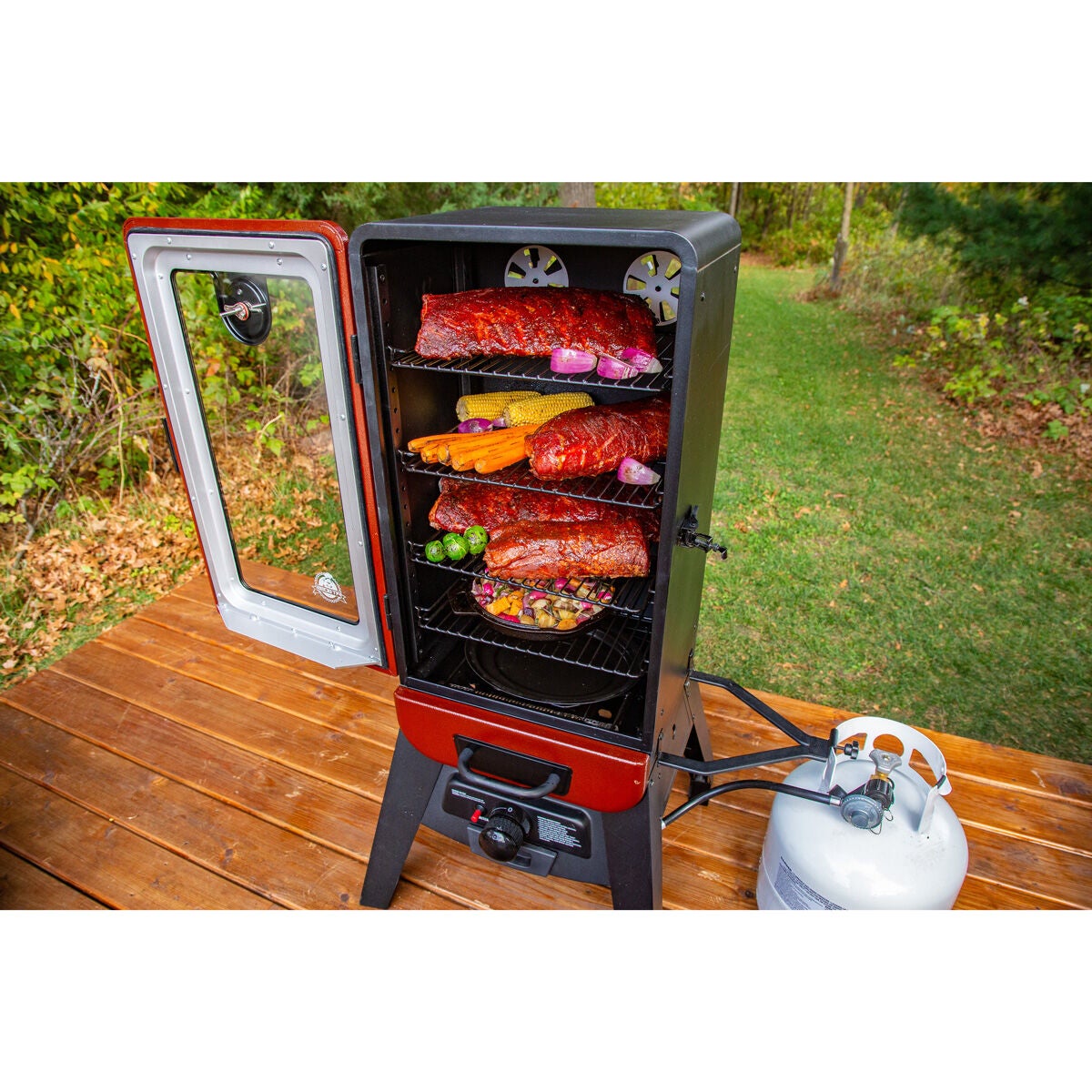 Propane Smokers Best Pit Boss Vertical Smoker 3-Series Digital
