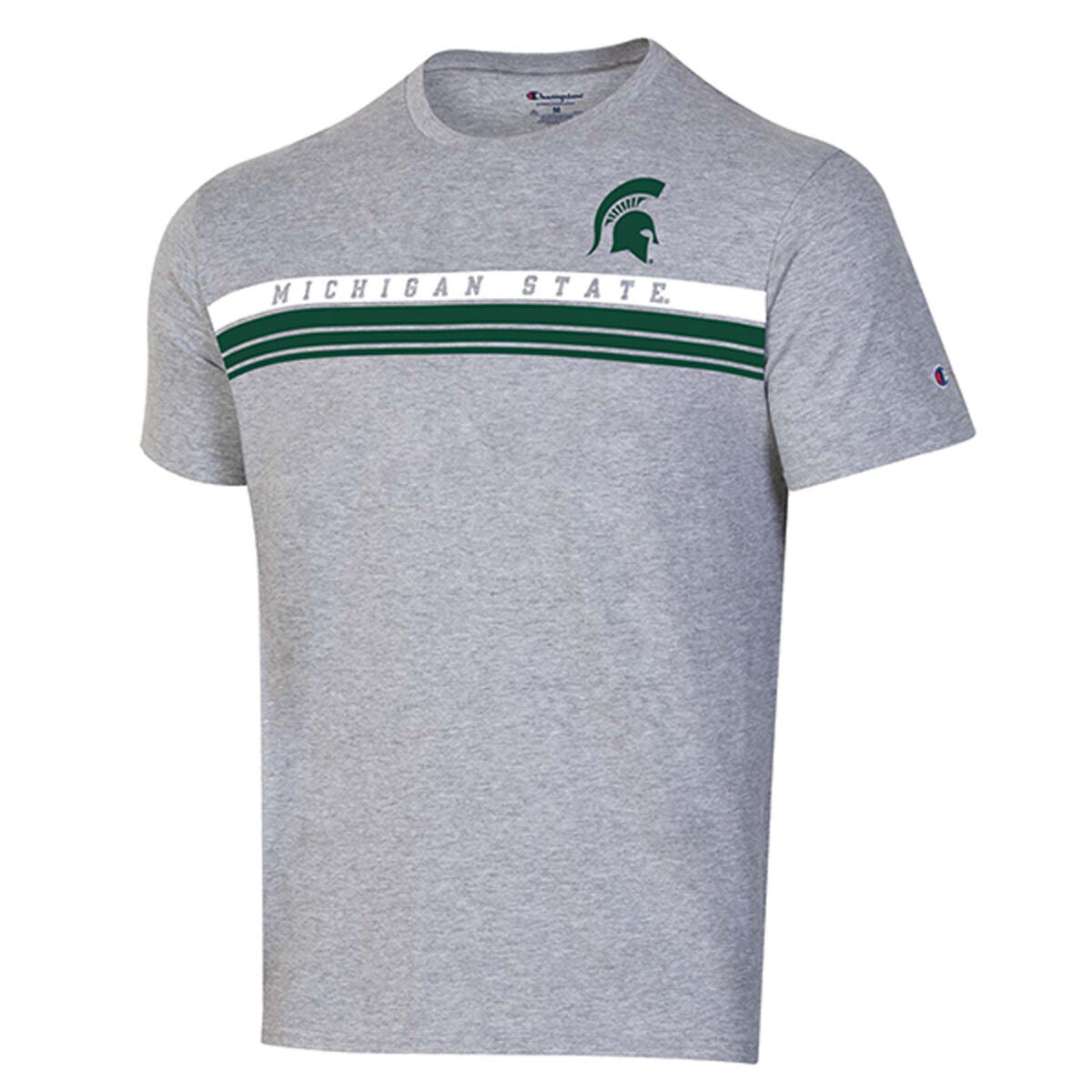 Champion Michigan State Lined Short Sleeve Tee