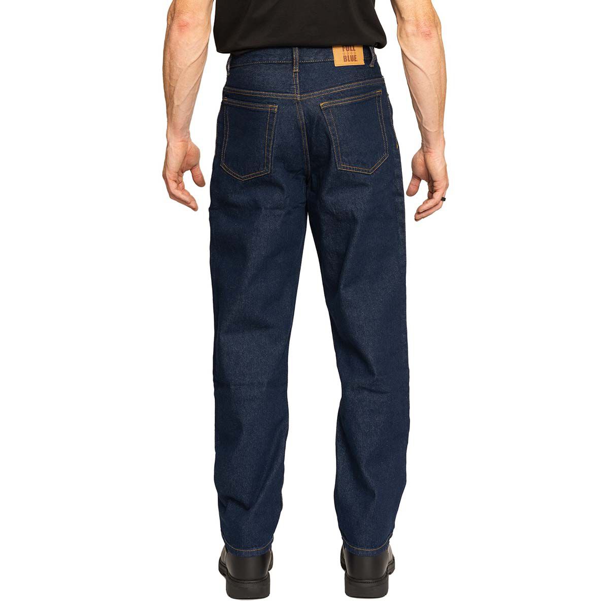 Full Blue Men's 5 Pocket Jeans