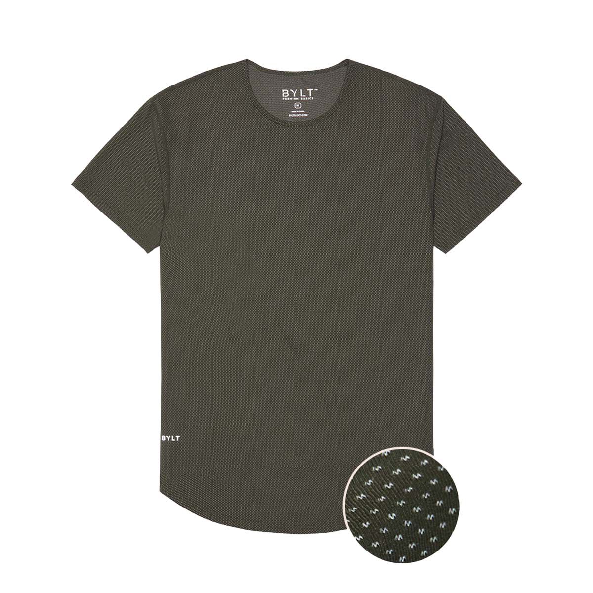 Bylt Men's Pulse Drop-Cut Short Sleeve Shirt