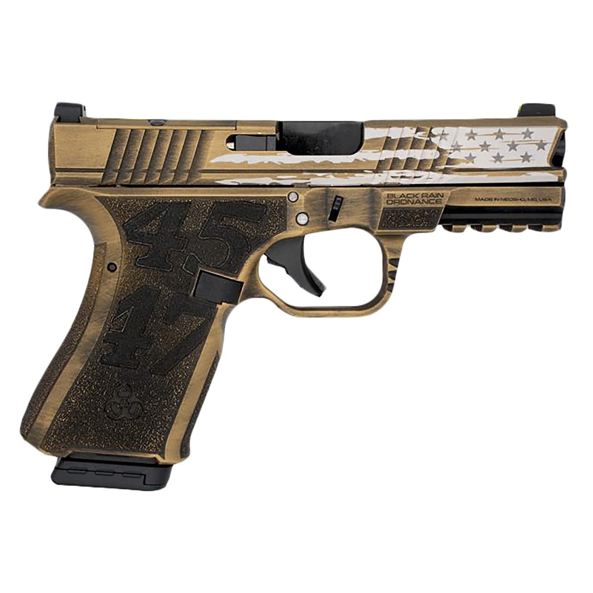 Black Rain Ordn FRONTLINE 9 4" GB 15+1 Pistol