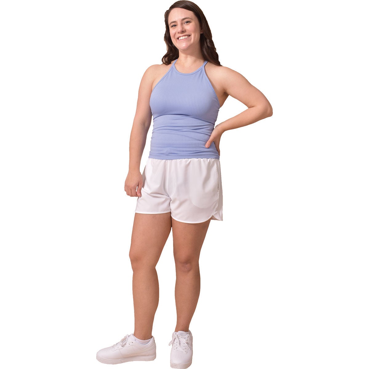 90 Degree Women's Rib Tank With Bra