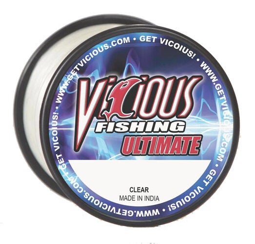 Vicious Fishing Ultimate - Clear 1/4LB Spool