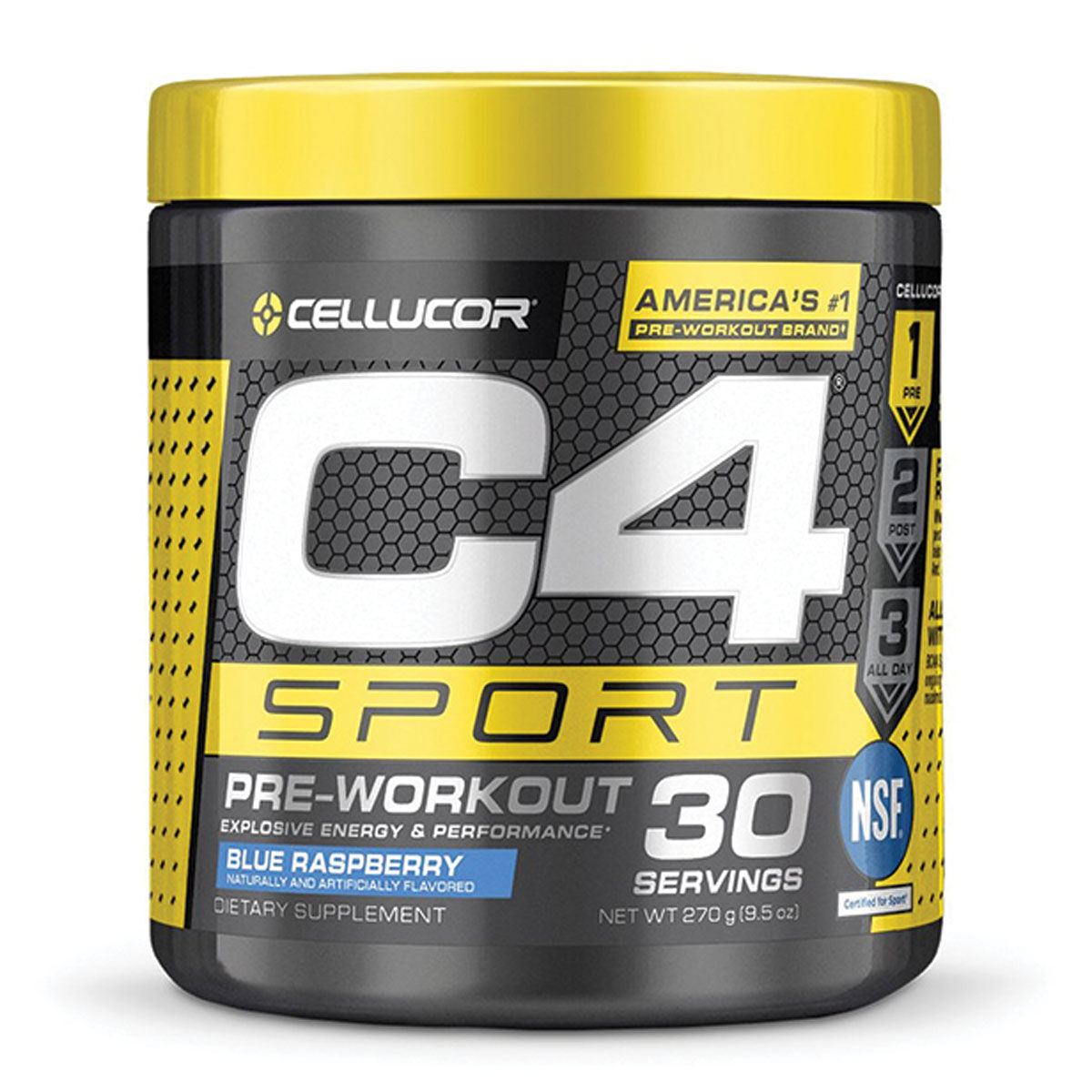 Cellucor C4 Sport-Blue Raspberry 30 Serving