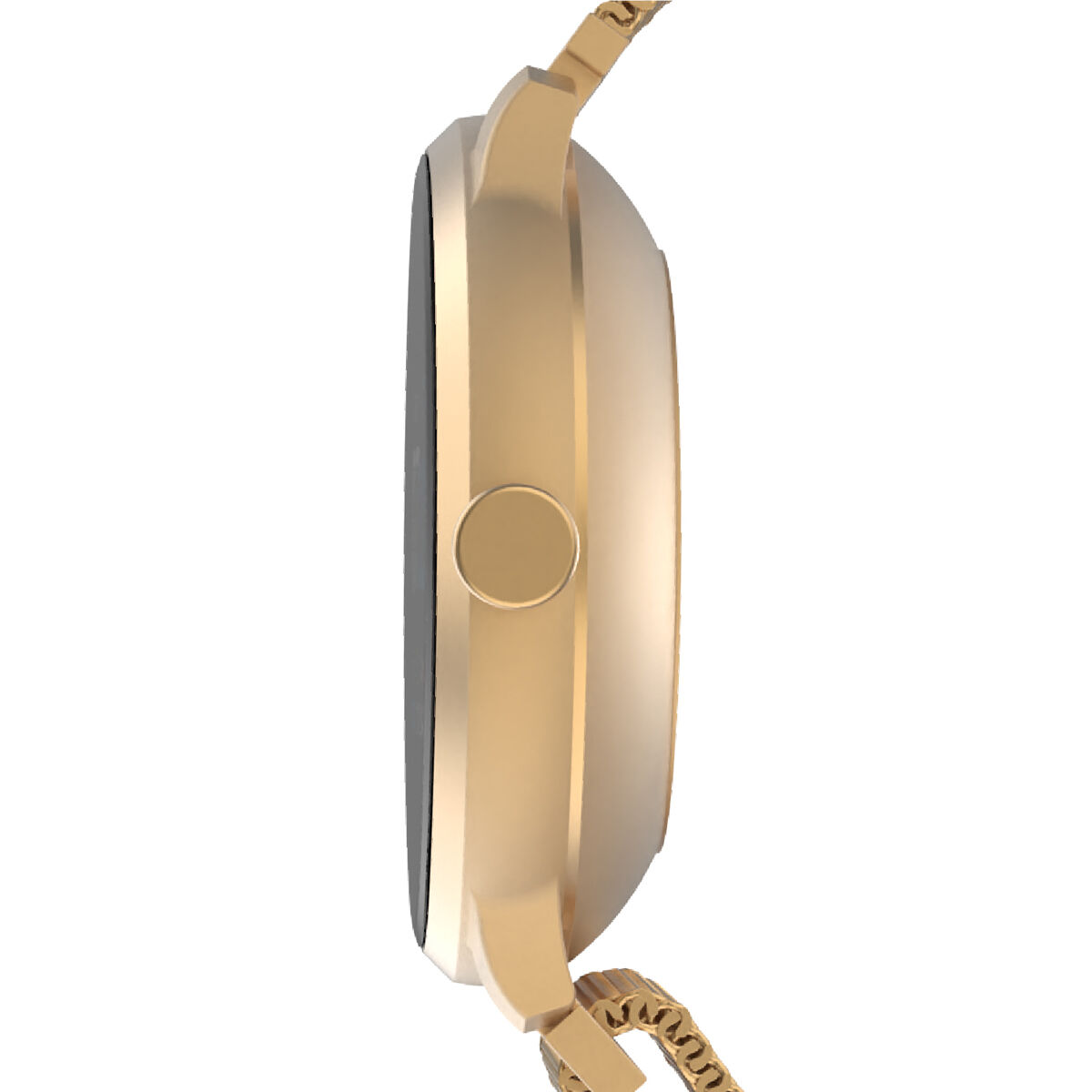 Itouch Sport 3 Smartwatch: Gold Case with Gold Mesh Strap