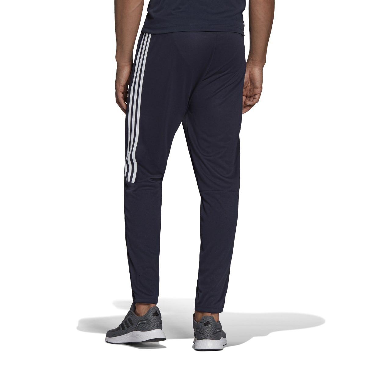 adidas Men's Aeroready Sereno Slim Tapered-Cut 3-Stripes Pants