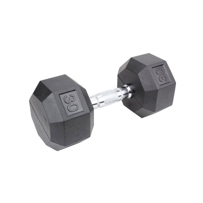 Xprt Fitness 30lb Rubber Hex DB