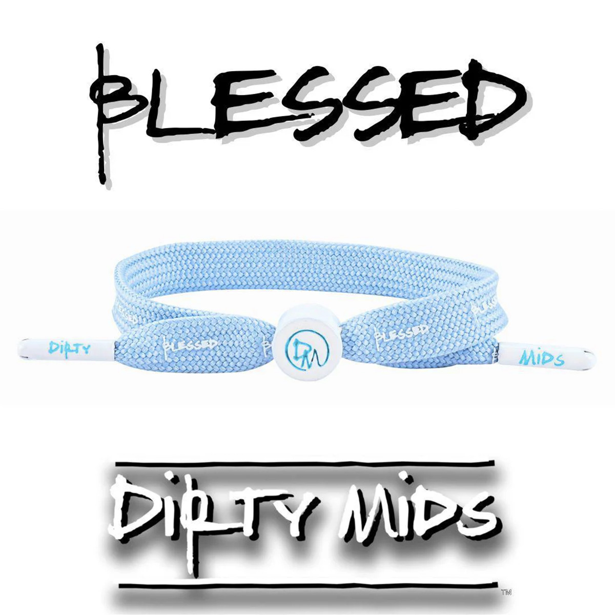 Dirty Mids Blessed Dirty Mids Motiv8 Baseball Bracelet