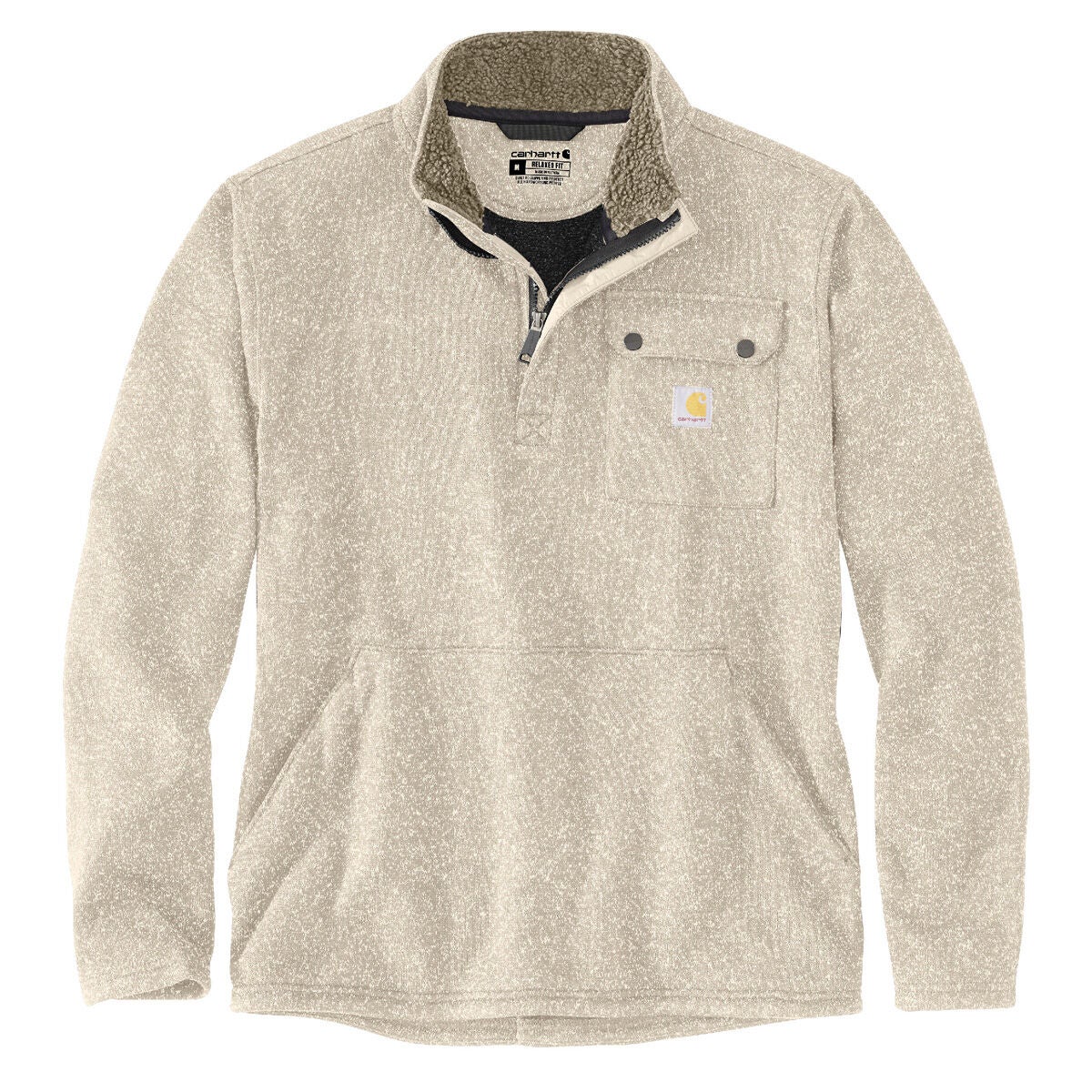 Carhartt 1/4 Zip Fleece Pocket Sweater